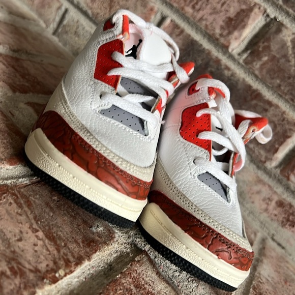 Kids toddler Jordan 3 retro “dunk on mars” size 9c - Picture 12 of 13